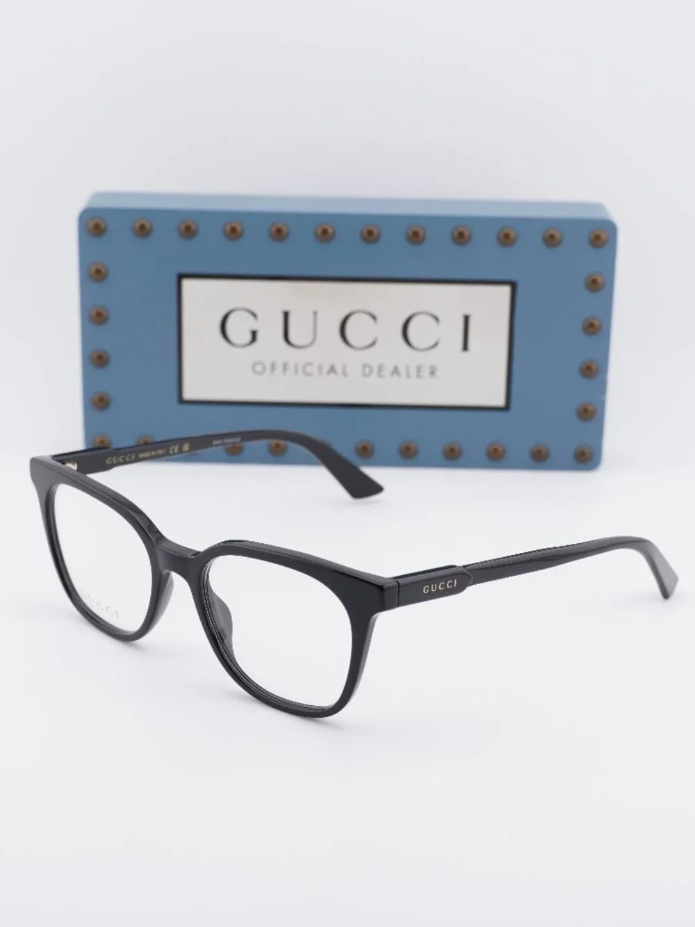 Gucci GG1821O 001 Square Eyeglasses - Black 51mm